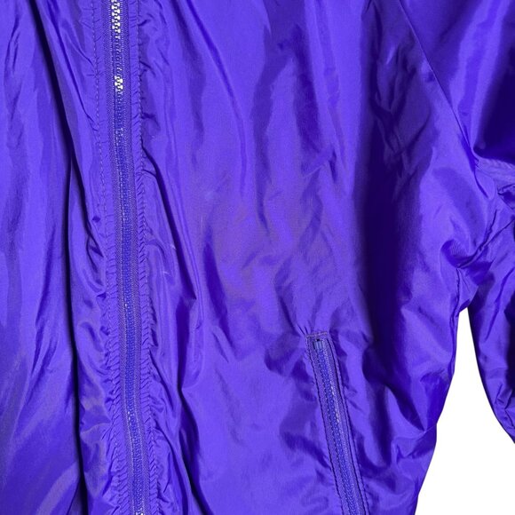 Vintage Columbia Womens Purple Insulated Jacket Reversible Size S Nylon 90 y2K - Picture 9 of 9